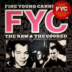 Fine Young Cannibals The Raw & The Cooked WHITE vinyl LP