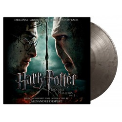 Harry Potter & The Deatlhy Hallows Part 2 soundtrack vinyl 2 LP SILVER BLACK SWIRL 180gm