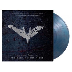 The Dark Knight Rises soundtrack vinyl LP clear, blue & red marbled 180gm