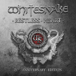 Whitesnake Restless Heart remastered 180gm SILVER vinyl 2 LP gatefold