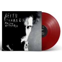 Keith Richards Main Offender limited remastered 2022 reissue 180gm RED vinyl LP