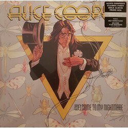 Alice Cooper Welcome To My Nightmare 2021 CLEAR vinyl LP