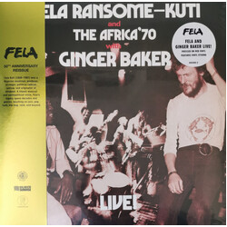 Fela Ransome-Kuti / The Africa '70 / Ginger Baker Live! red Vinyl 2 LP
