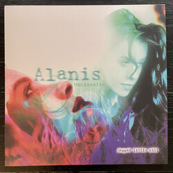 Alanis Morissette Jagged Little Pill TRANSPARENT RED vinyl LP