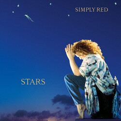 Simply Red Stars Limited remastered BLUE TRANSLUCENT vinyl LP