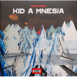 Radiohead KID A MNESIA BLACK vinyl 3 LP DINGED/CREASED SLEEVE