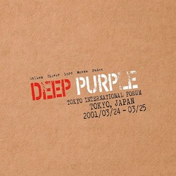 Deep Purple Live In Tokyo 2001 RED/CLEAR FLAG OF JAPAN vinyl 4 LP