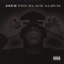 Jay-Z The Black Album vinyl 2 LP gatefold sleeve