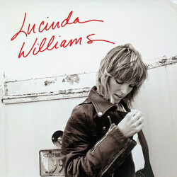 Lucinda Williams Lucinda Williams remastered RED vinyl LP gatefold