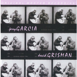 Jerry Garcia / David Grisman ‎self titles MFSL unnumbered vinyl 2 LP gatefold sleeve