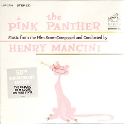 Henry Mancini Pink Panther film score limited PINK vinyl LP