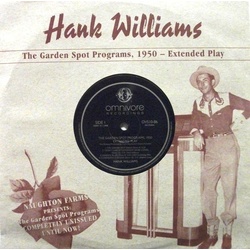 Hank Williams Garden Spot Programs 1950 RSD brown vinyl 10" EP 