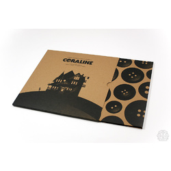 Coraline soundtrack Mondo limited edition swirl vinyl 2 LP