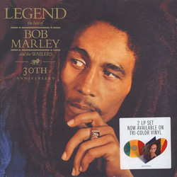 Bob Marley Legend 30th Anniversary Edition RED/YELLOW/GREEN VINYL 2 LP