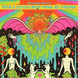 Flaming Lips  With A Little Help From My Fwends orange vinyl LP 