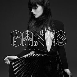 Banks Goddess black vinyl 2 LP gatefold + download