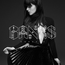 Banks Goddess black vinyl 2 LP gatefold + download