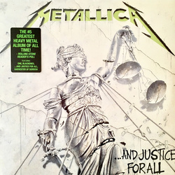 Metallica & Justice For All vinyl reissue 2 LP