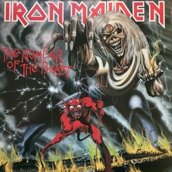 Iron Maiden Number Of The Beast vinyl LP