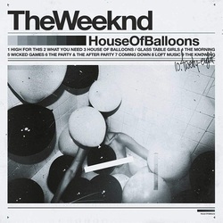 The Weeknd House Of Balloons BLACK VINYL 2 LP gatefold