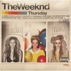 The Weeknd Thursday reissue 2 vinyl LP gatefold sleeve