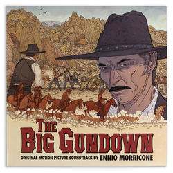 Ennio Morricone Big Gundown soundtrack Mondo black vinyl 2 LP gatefold 