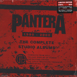 Pantera Complete Studio Albums 1990-2000 coloured vinyl 5 LP / 7" box set (*)