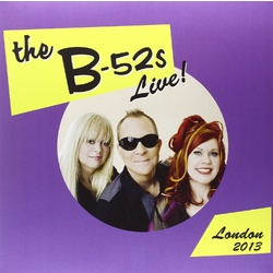 B-52's Live In London UK 2013 RED vinyl LP gatefold