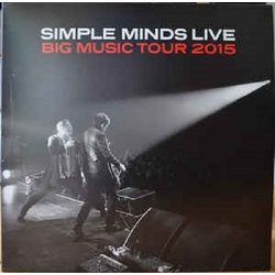 Simple Minds Big Music Live UK RSD exclusive RED vinyl 2 LP gatefold
