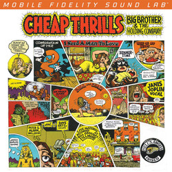 Big Brother & The Holding Company Cheap Thrills MFSL #d 180GM VINYL 2 LP 45RPM 