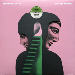 Teenage Fanclub Endless Arcade GREEN vinyl LP die-cut sleeve Indie