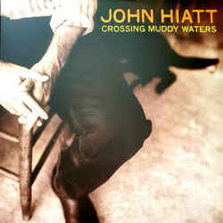 John Hiatt Crossing Muddy Waters vinyl LP green orange split