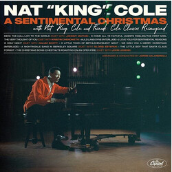 Nat King Cole A Sentimental Christmas Reimagined vinyl LP