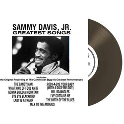 Sammy Davis Jr Greatest Songs CLEAR SMOKE vinyl LP