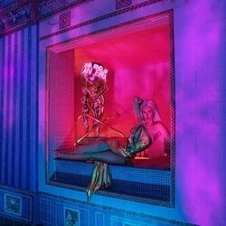Iggy Azalea The End Of An Era Signed RED BLUE PURPLE VINYL LP