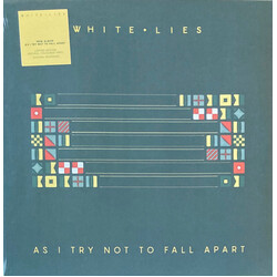 White Lies As I Try Not To Fall Apart limited indie CLEAR CREAM vinyl LP