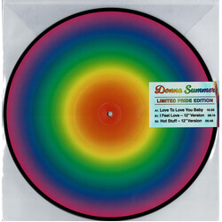 Donna Summer Love To Love You Baby / I Feel Love / Hot Stuff VINYL 12" PICTURE DISC
