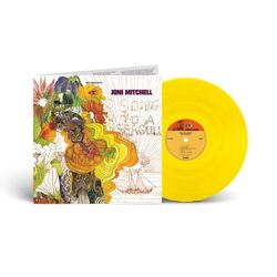Joni Mitchell Song To A Seagull TRANSPARENT YELLOW VINYL LP