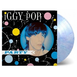 Iggy Pop Party MOV limited numbered 180gm BLUE vinyl LP