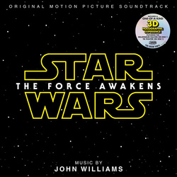 Star Wars Force Awakens soundtrack hologram 180gm vinyl 2 LP gatefold