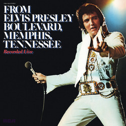 Elvis Presley From Elvis Presley Boulevard Memphis Tennessee reissue GOLD vinyl LP 