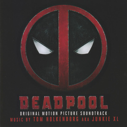 Junkie Xl Deadpool soundtrack RED/BLACK starburst vinyl LP gatefold George Michael