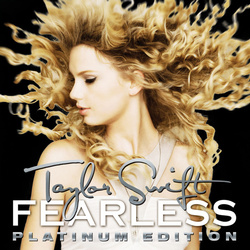 Taylor Swift Fearless Platinum Edition 180GM VINYL 2 LP gatefold