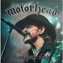 Motorhead Clean Your Clock 180gm vinyl 2 LP foldout sleeve