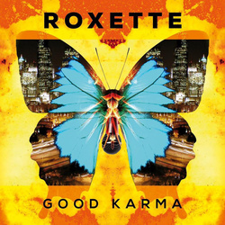 Roxette Good Karma UK limited ORANGE vinyl LP