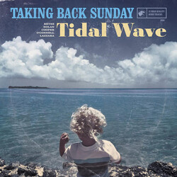 Taking Back Sunday Tidal Wave vinyl LP CLEAR BLUE SPLATTER