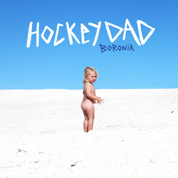 Hockey Dad Boronia transparent BLUE vinyl LP