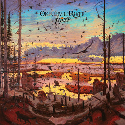 Okkervil River Away vinyl RED MARBLE LP + download gatefold 