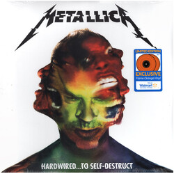 Metallica Hardwired To Self-Destruct FLAME ORANGE VINYL 2 LP