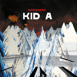 Radiohead Kid A vinyl LP DINGED/CREASED SLEEVE